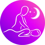 vibration and relaxing sound android application logo